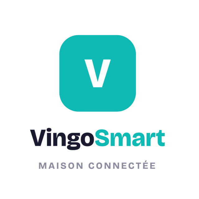 Logo Vingo Smart, spécialiste serrures connectées et vélos électriques au Maroc